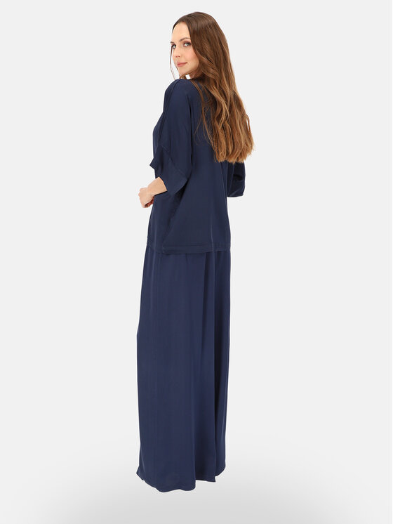 L’AF L’AF Bluzka Sheron Granatowy Loose Fit