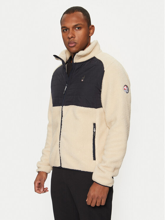 Aulp Aulp Fleecejacke Virto Beige Regular Fit