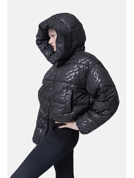 PINKO PINKO Kurtka puchowa Infuso Czarny Regular Fit