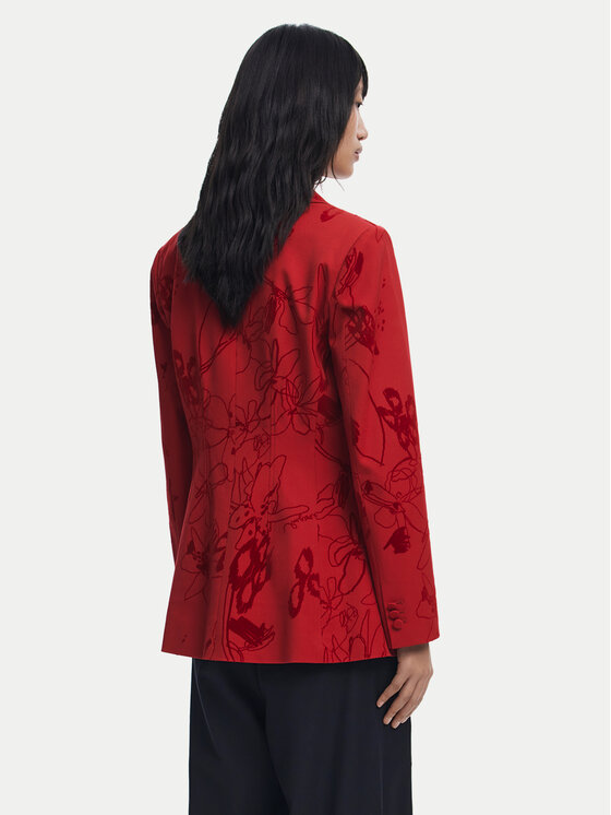 Desigual Desigual Сако Flockarty 25WWEW19 Червен Regular Fit