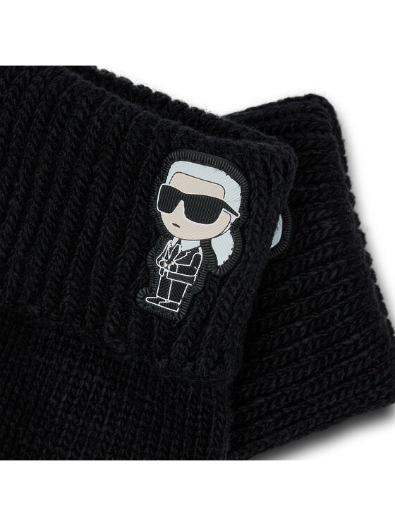 KARL LAGERFELD KARL LAGERFELD Ženske rukavice 236W3608 Crna
