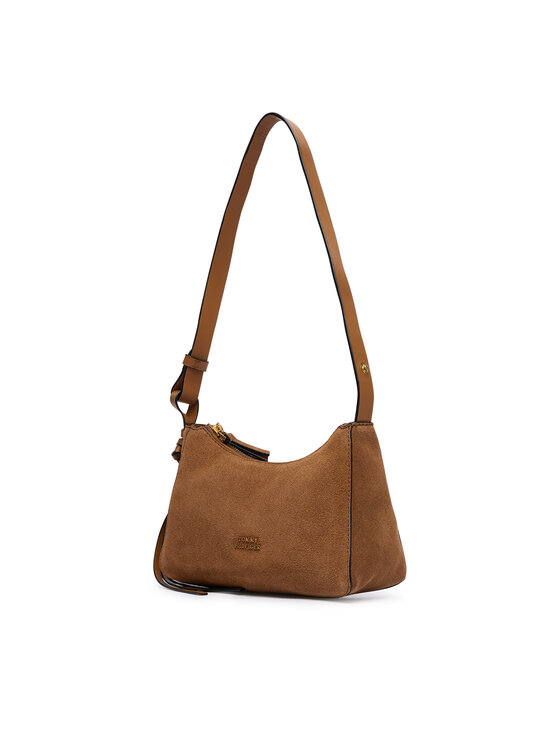 Tommy Hilfiger Tommy Hilfiger Τσάντα Th Statement Mini Should Bag Sue AW0AW18823 Καφέ