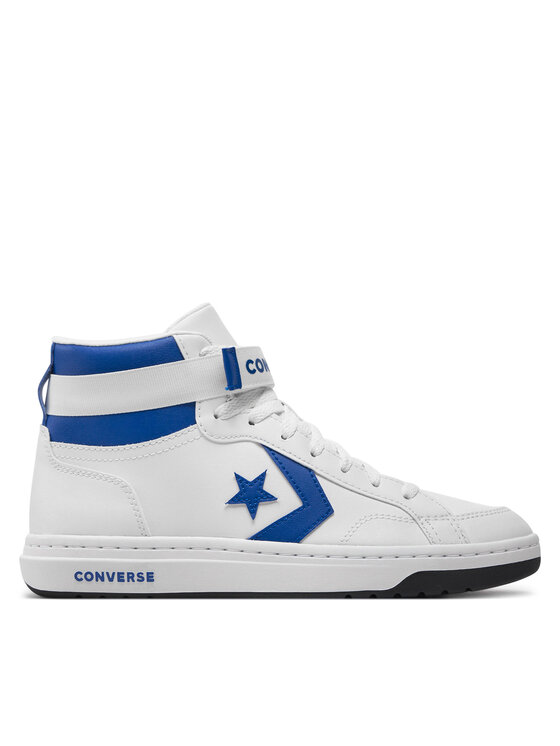 Converse Snīkeri Pro Blaze V2 Synthetic Leather A07514C Balts