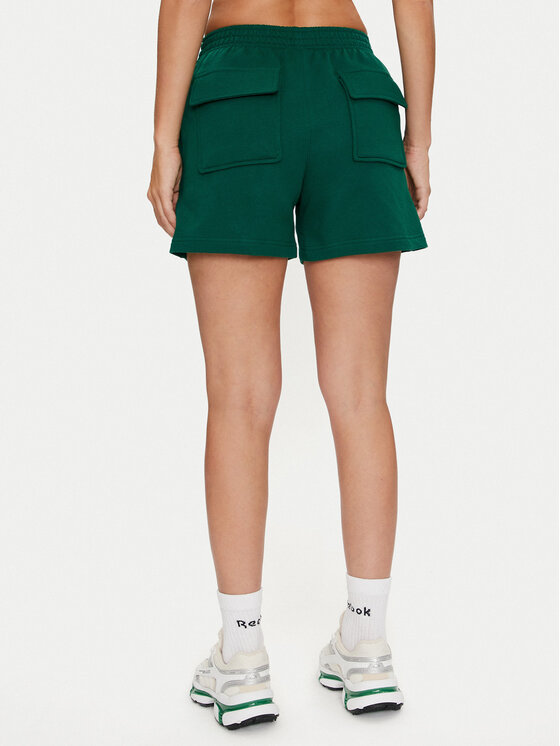 Reebok Reebok Sporta šorti Cl Ae Sm Logo Short 100076254 Zaļš Regular Fit