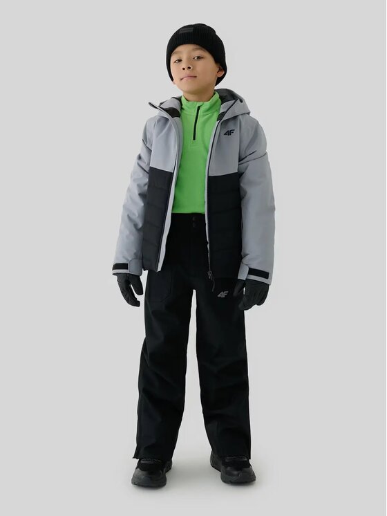 4F 4F Lyžiarske nohavice 4FJWAW24TFTRM655-20S Čierna Regular Fit