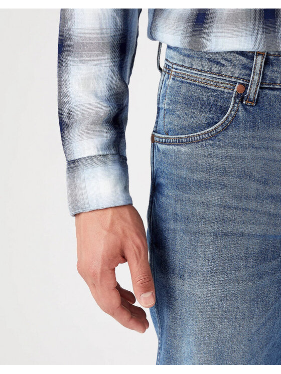 Wrangler Wrangler Jeans TEXAS Blu Straight Fit