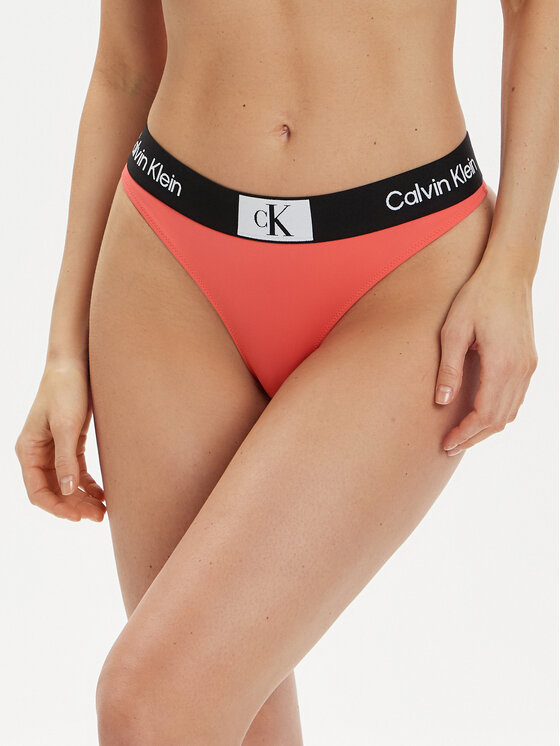 Calvin Klein Swimwear Spodnji del bikini KW0KW02352 Roza