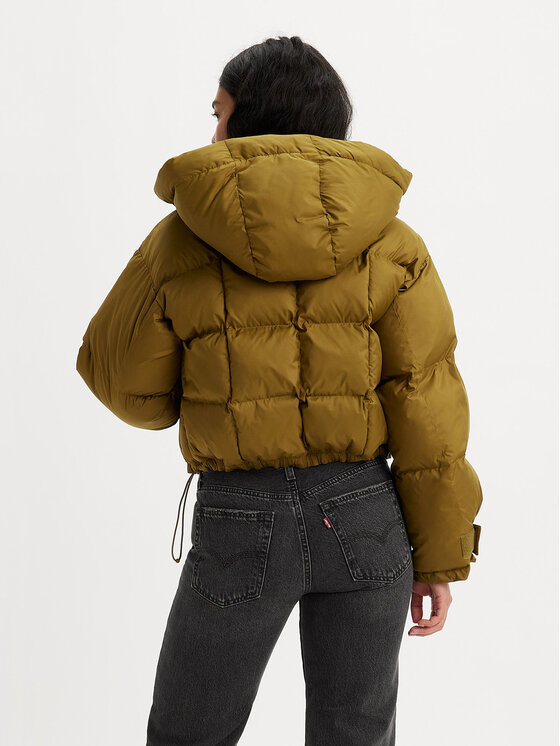 Levi's® Levi's® Зимно яке Baby Trapeze A5896-0001 Зелен Regular Fit