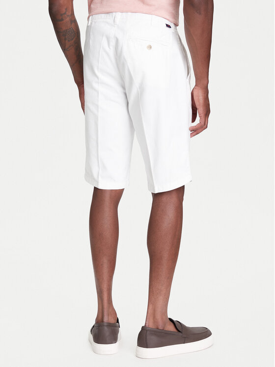 Robe di Kappa Robe di Kappa Pantalon scurți din material Oris 600BTI0 Écru Slim Fit