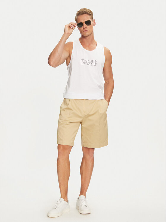 BOSS Boss Tank top 50491711 Bijela Regular Fit