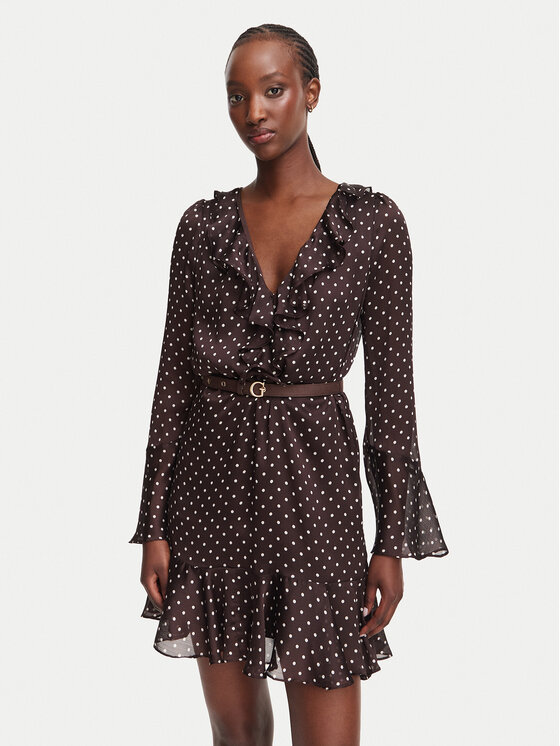 Guess Rochie de zi W6YK35 W2959 Maro Regular Fit