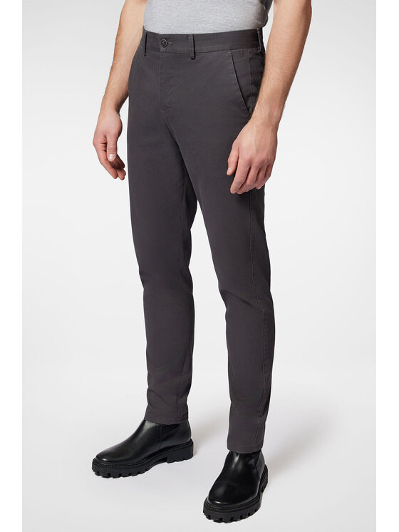 Próchnik Próchnik Chinosy PM2 SP082223000009 Szary Slim Fit