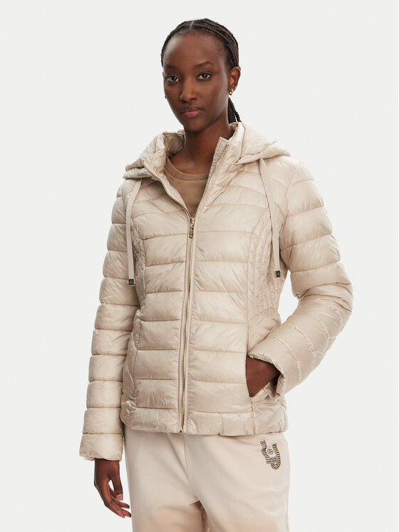 Liu Jo Sport Liu Jo Sport Giacca di transizione TA5055 TS073 Beige Regular Fit