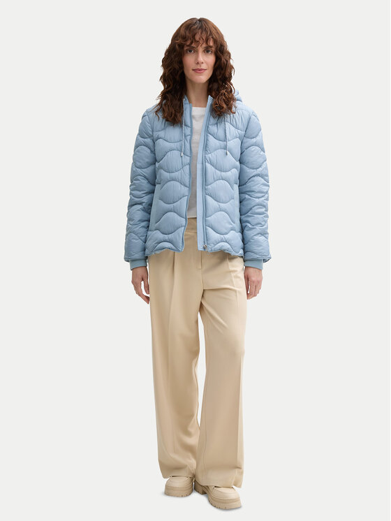 Tom Tailor Tom Tailor Pernata jakna 1044399 Svijetloplava Regular Fit