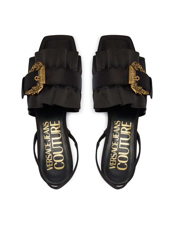 Versace Jeans Couture Versace Jeans Couture Сандали 80VA3S48 ZS185 Черен