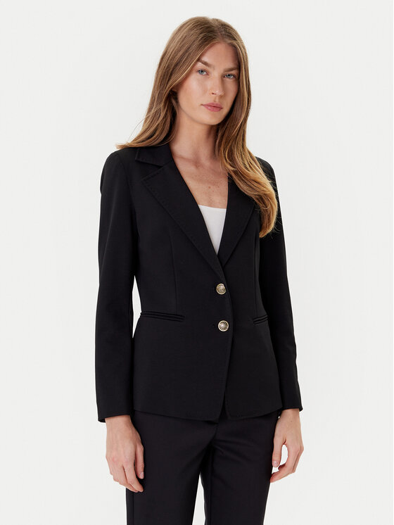 Marella Marella Giacca da abito Debutto 2523916034 Nero Regular Fit