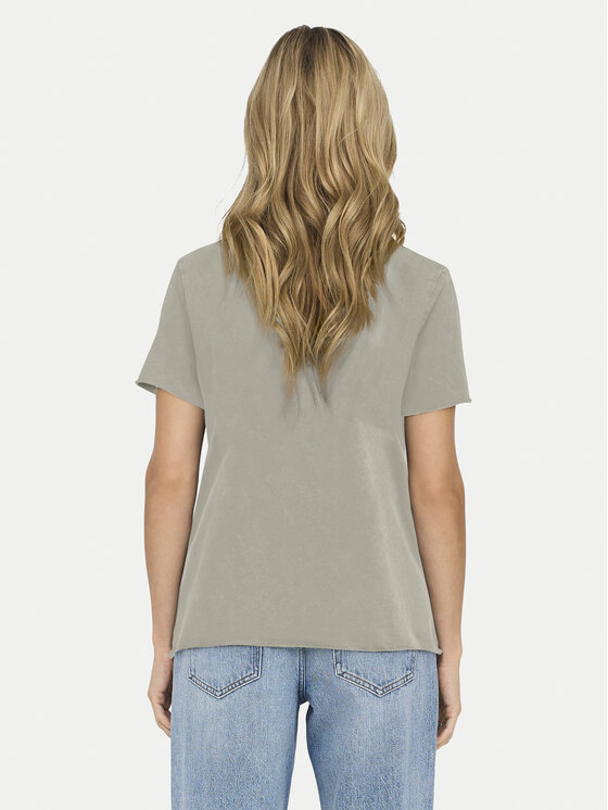 ONLY ONLY Tricou Lucy 15307412 Gri Regular Fit