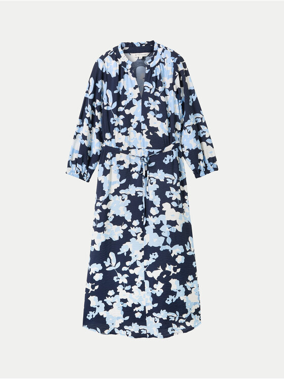 Tom Tailor Tom Tailor Hemdkleid 1040361 Blau Regular Fit