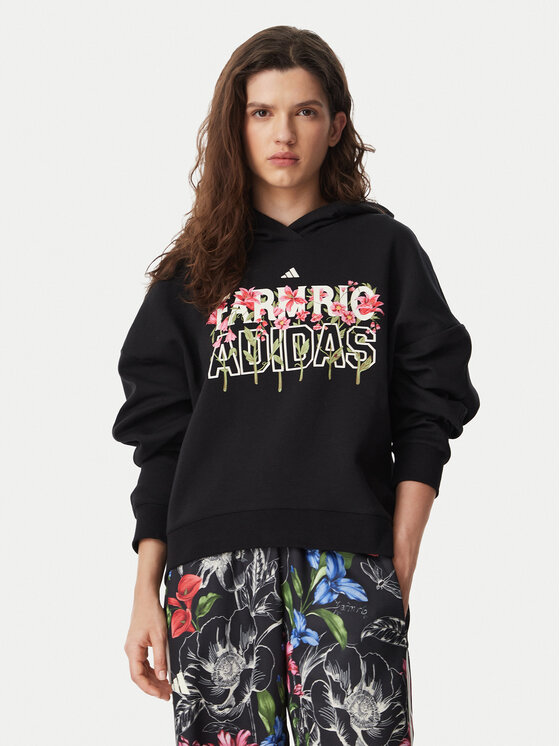 adidas Hanorac Farm Rio Hoodie KR0252 Negru Regular Fit