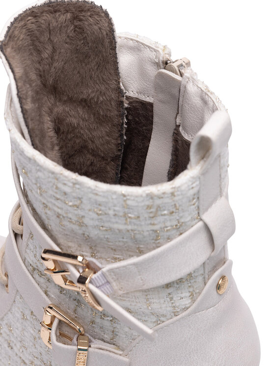 Mustang Mustang Schnürschuhe 1505-501 Weiß