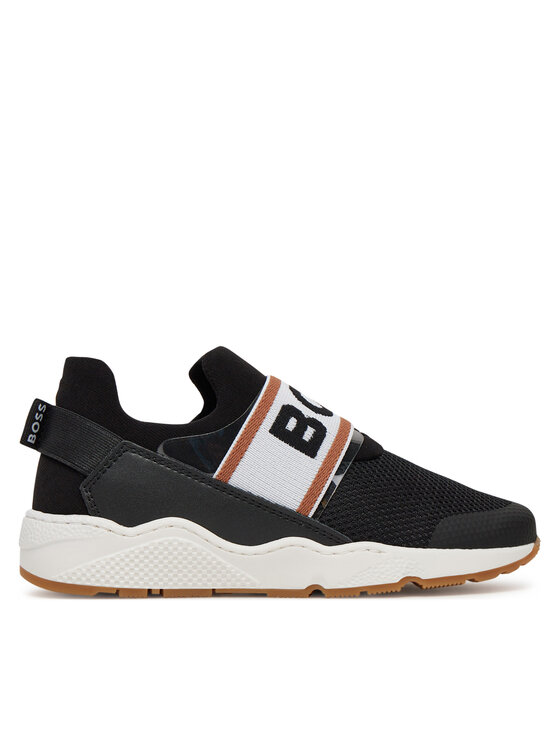 BOSS Sneakersy J51645 M Čierna