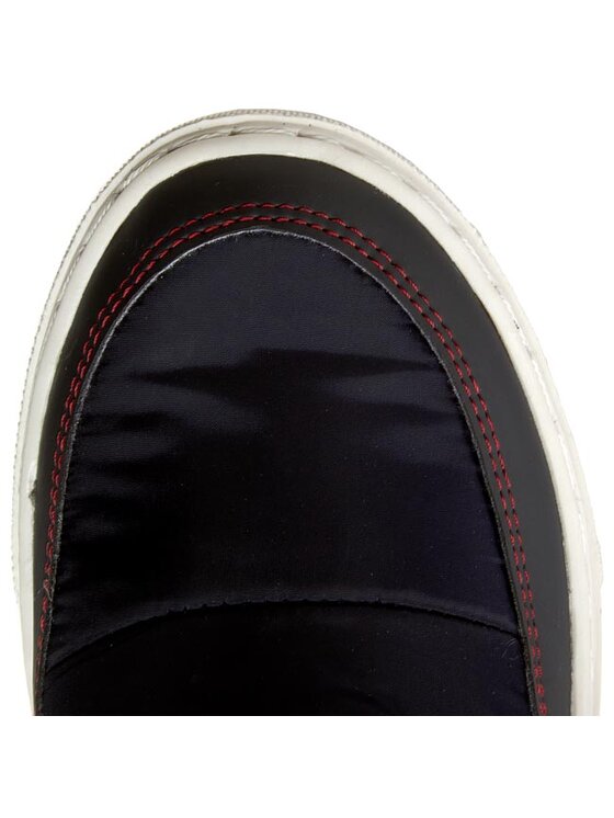 Tommy Hilfiger Tommy Hilfiger Boty Wollie JR 1C2 FG56821951 Tmavomodrá
