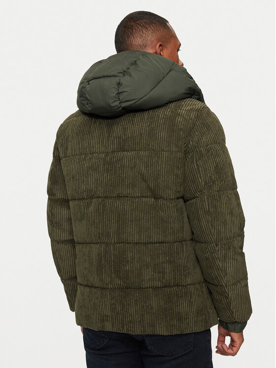 Save The Duck Save The Duck Télikabát D30942M VELY19 Zöld Regular Fit