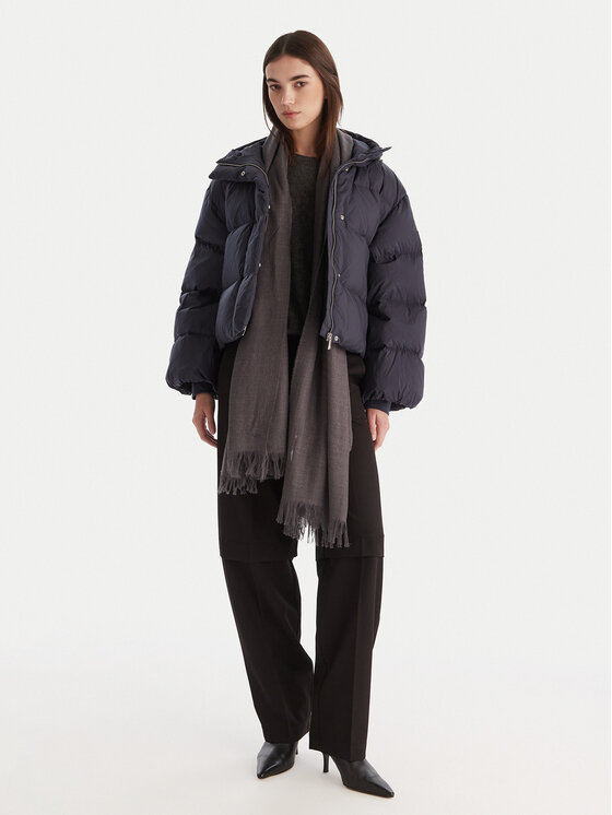 Calvin Klein Calvin Klein Giubbotto piumino LV044D525G Blu scuro Relaxed Fit