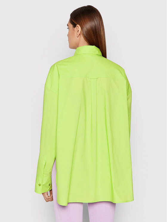 Remain Remain Риза Nalia RM828 Зелен Oversize
