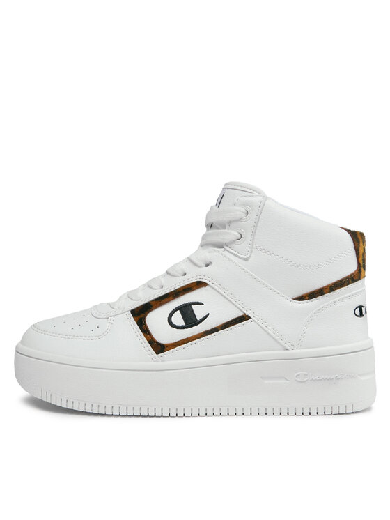 Champion Champion Superge Mid Cut Foul Play Plat Mid Animalie S11601-WW001 Bela