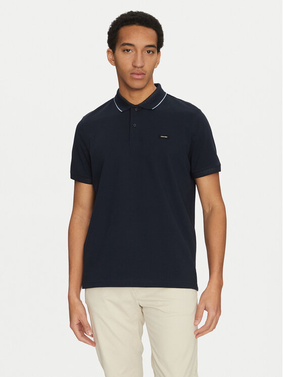 Calvin Klein Calvin Klein Polo K10K114141 Blu scuro Regular Fit