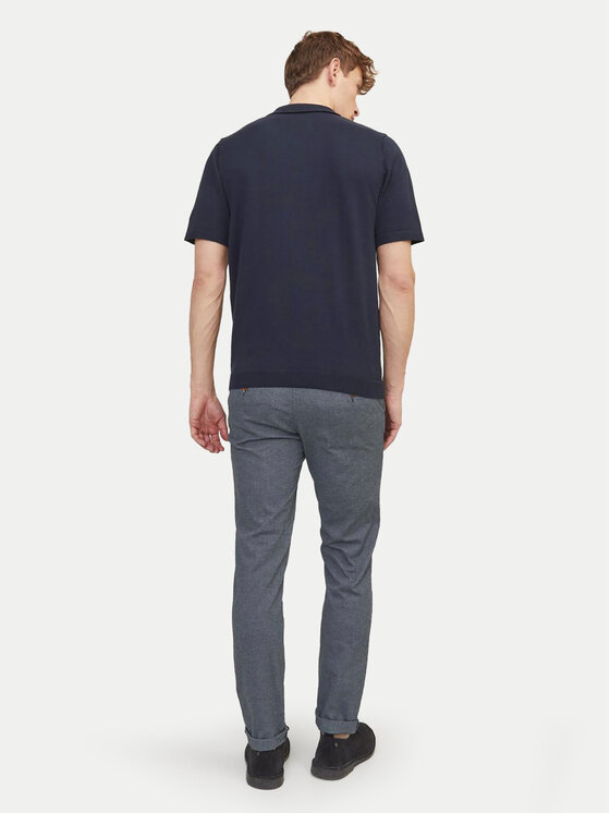 Jack & Jones Jack & Jones Chinosy Marco 12206199 Niebieski Slim Fit