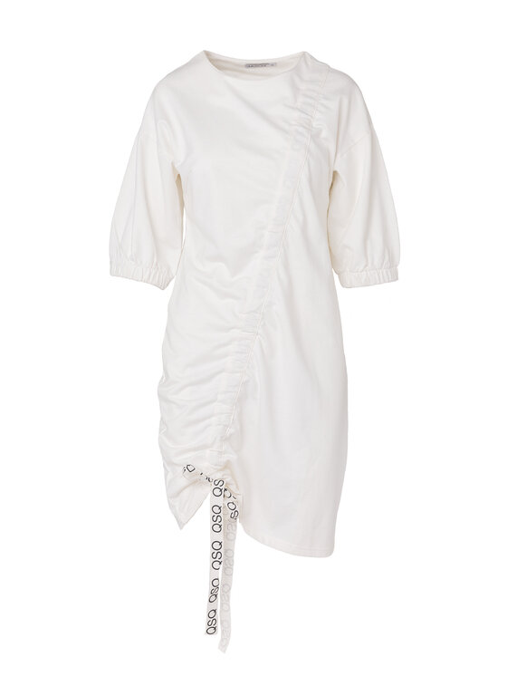 QUIOSQUE QUIOSQUE Sukienka codzienna Quiosque 4OR013100 Biały Regular Fit