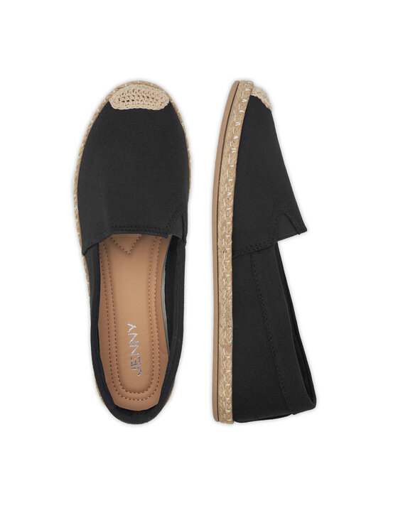 JENNY JENNY Espadryle WSK1609-20 Czarny