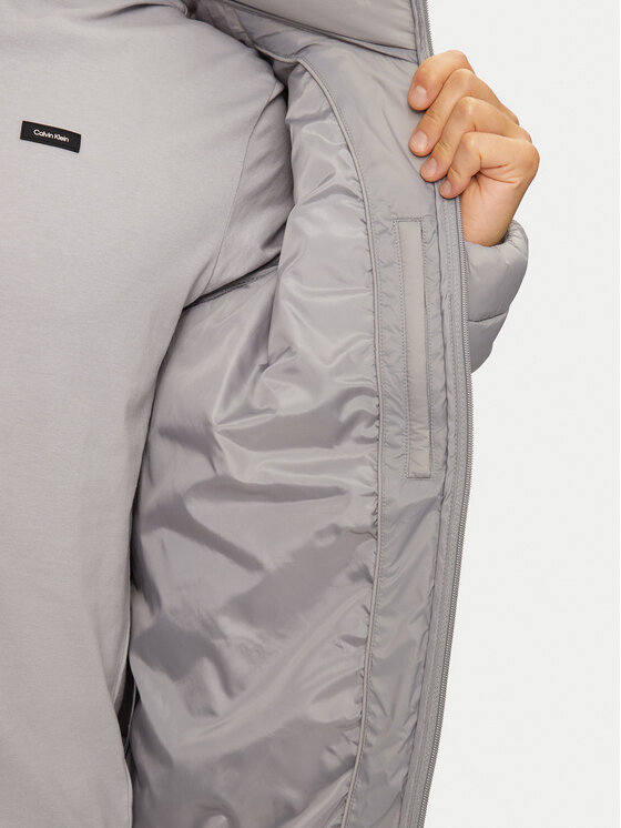 4F 4F Зимно яке 4FWAW24TDJAM483 Сив Regular Fit