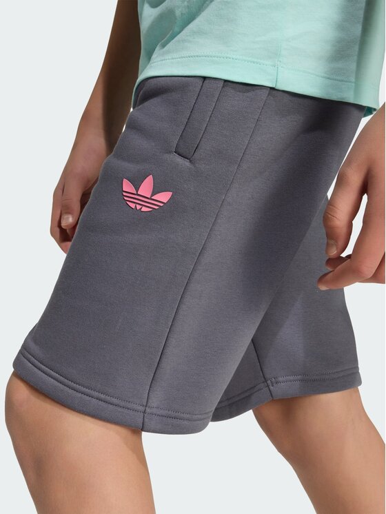 adidas adidas Szorty sportowe Messi Kids Szary Regular Fit