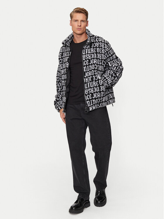 Versace Jeans Couture Versace Jeans Couture Μπουφάν μεταβατικό 77GAS426 Μαύρο Regular Fit