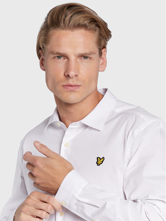 Lyle & Scott Lyle & Scott Camicia LW1115VOG Bianco Slim Fit