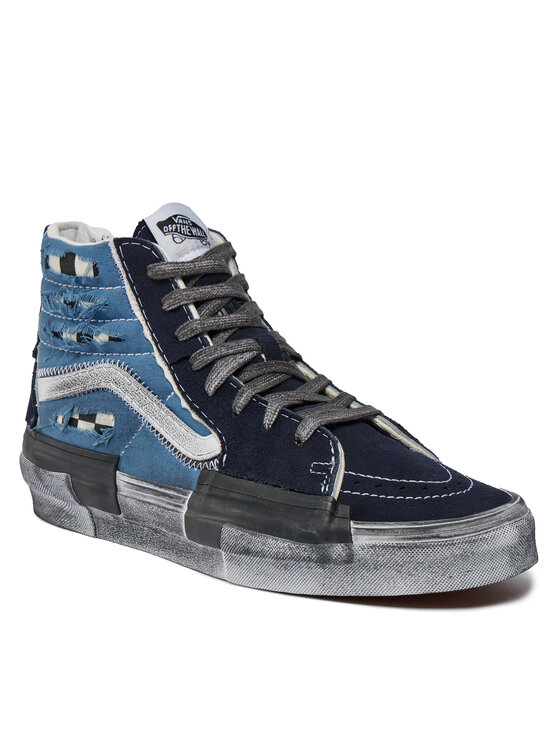 Vans sk8 hotsell hi bleu marine