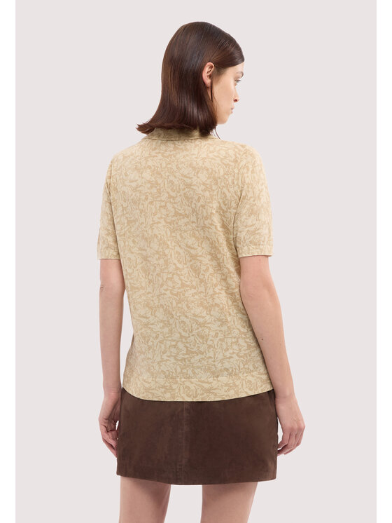 Trussardi Trussardi T-shirt M7846001204N0JC Crema Regular Fit