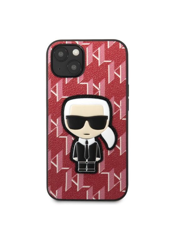 KARL LAGERFELD KARL LAGERFELD Etui na telefon iPhone 13 Czerwony