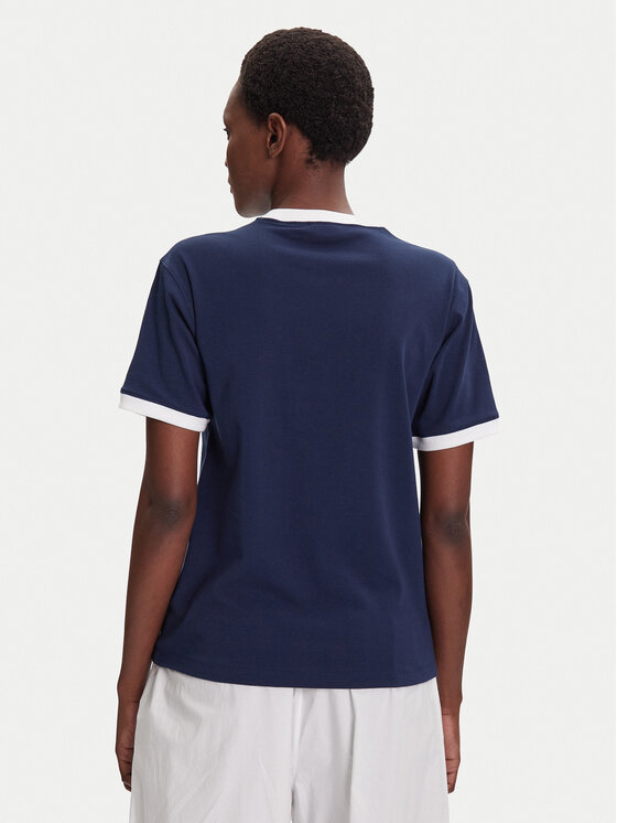 adidas adidas Póló 3-Stripes JY4852 Sötétkék Regular Fit