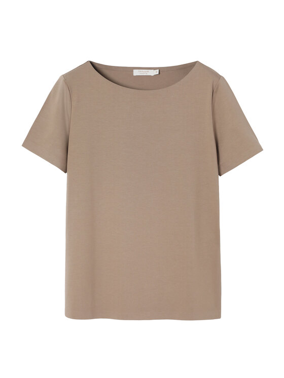 TATUUM TATUUM Bluzka MIKAJA Brązowy Classic Fit