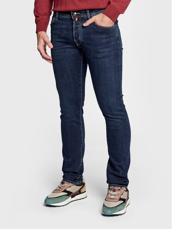 Jacob Cohën Jacob Cohën Jeans hlače Nick U Q E06 32 S 3624 Mornarsko modra Slim Fit