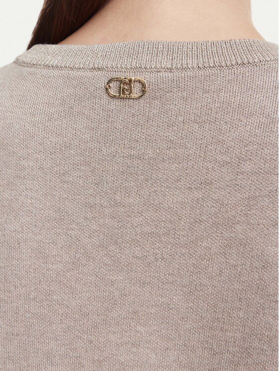 Liu Jo Sport Liu Jo Sport Sweter TF6094 MS49I Szary Regular Fit