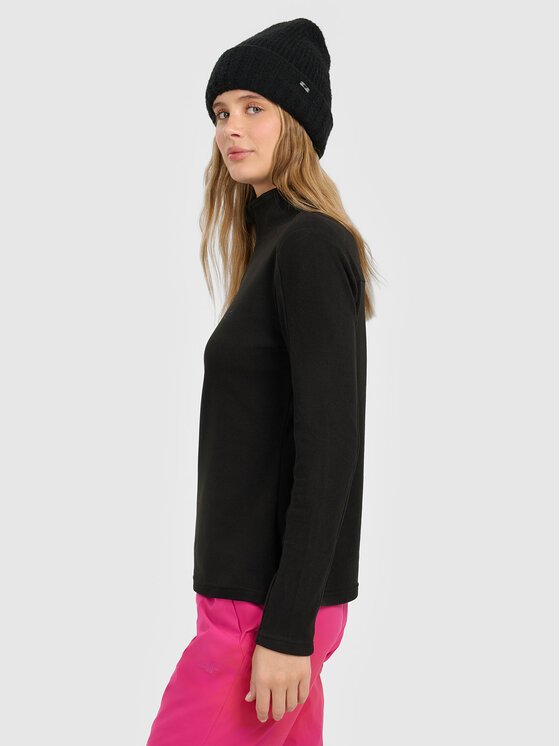 4F 4F Bielizna termoaktywna górna SKI UNDERWEAR Czarny
