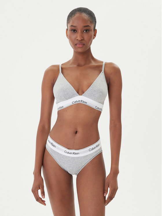 Calvin Klein Underwear Calvin Klein Underwear Klasické kalhotky LV00QF8520 Šedá