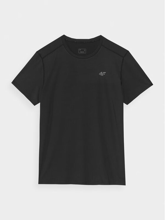 4F 4F T-Shirt 4FWAW24TFTSM0998-20S Μαύρο Regular Fit