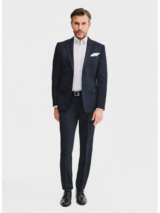 Pako Lorente Pako Lorente Koszula P25SF-1X-040 Biały Slim Fit