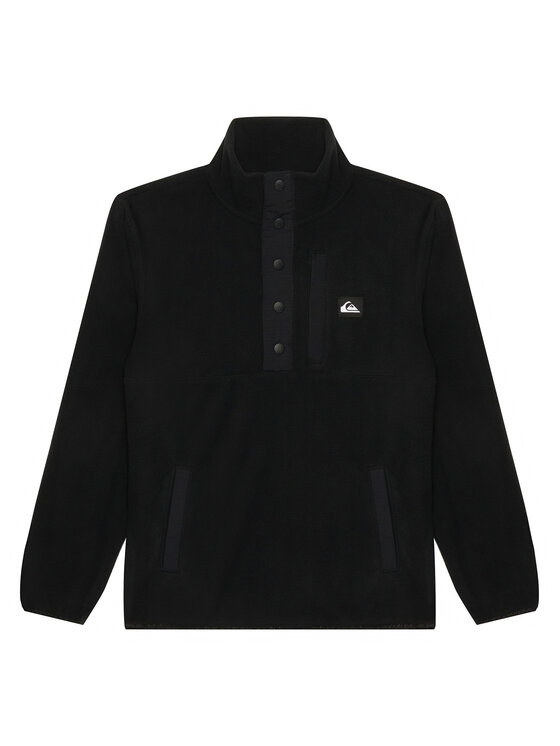 Quiksilver Quiksilver Флісовий реглан No Destination Hz EQBPF03018 Чорний Regular Fit